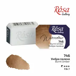 Akvarelové barvy Rosa 2,5ml 746 burnt umber